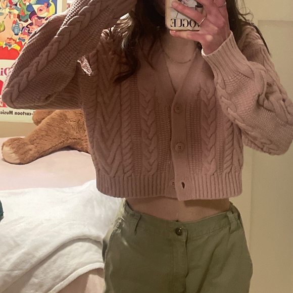 Aritzia cropped cardigan - Picture 2 of 2